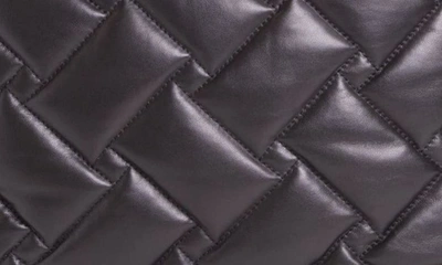 Shop Kurt Geiger Kensington Soft Quilted Leather Shopper In Black