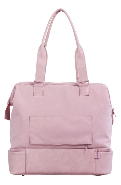 Shop Beis The Mini Weekend Travel Bag In Atlas Pink