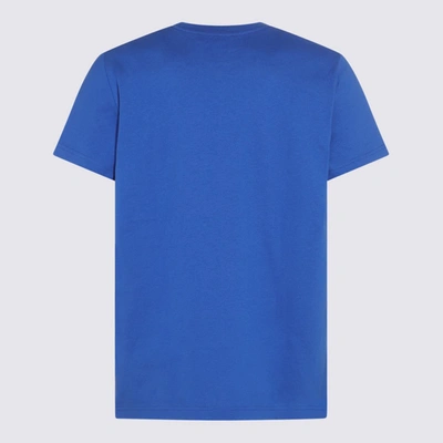 Shop A.p.c. X Jw Anderson Electric Blue Cotton T-shirt