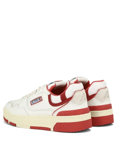 Shop Autry "clc" Sneakers In Red