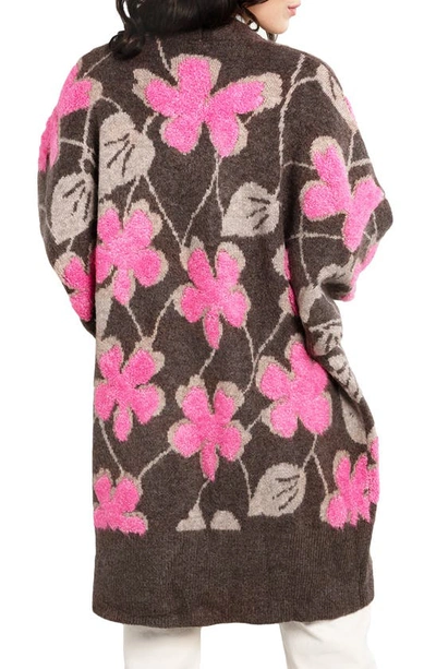 Saachi Fiore Cardigan In Brown