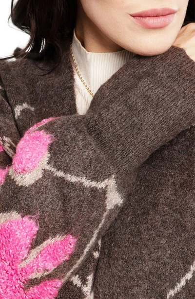 Saachi Fiore Cardigan In Brown