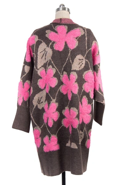 Saachi Fiore Cardigan In Brown