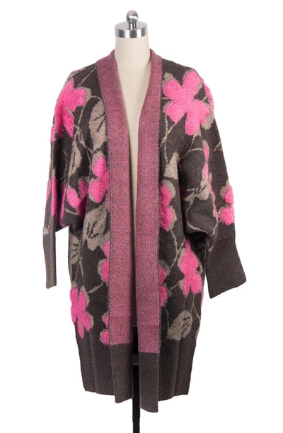 Saachi Fiore Cardigan In Brown