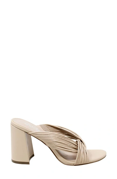 Shop Charles By Charles David Razzle Slide Sandal In Nude Faux Leather