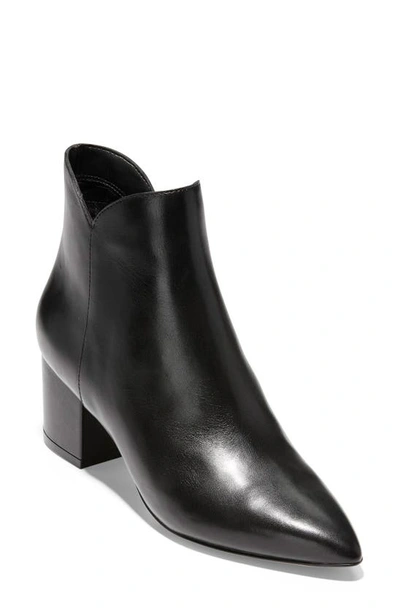 Shop Cole Haan Elyse Bootie In Black Leather