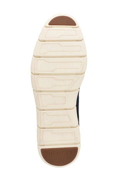 Tommy Hilfiger Winner Derby In Navy Knit Multi
