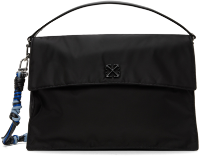 Shop Off-white Black Jitney Messenger Bag In Black No Color