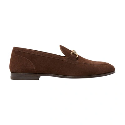 Shop Scarosso Alessandra Loafers In Light_brown_suede