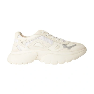 Shop Maje Chunky Sneakers In Off_white