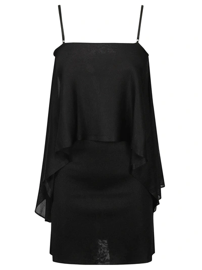 Shop Tom Ford Ruffled Mini Dress In Black