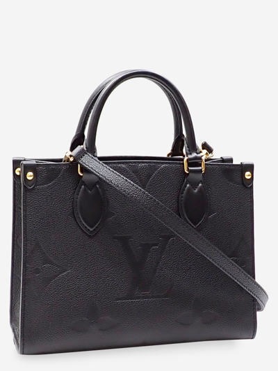 Louis Vuitton Handbag Monogram Empreinte On The Go Pm Women's M45653 Noir  Shoulder Tote Auction