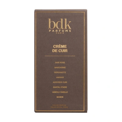 Bdk Parfums Creme De Cuir Eau De Parfum 100 ml In Default Title