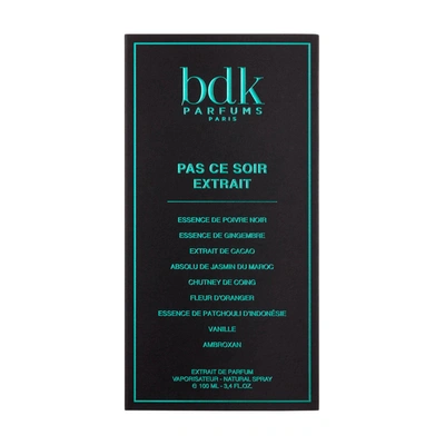 Shop Bdk Parfums Pas Ce Soir Extrait In Default Title