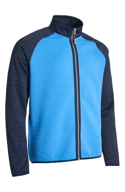 Shop Abacus Turnberry Golf Jacket In Sky Blue