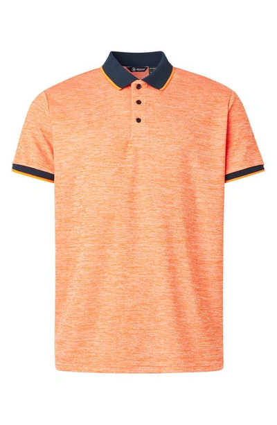 Shop Abacus Acton Golf Polo In Orange