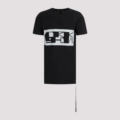 Shop Rick Owens Drkshdw Level T T-shirt In Black Pearl