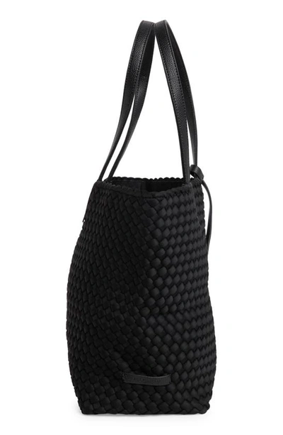 Shop Naghedi Small Jetsetter Water Resistant Tote In Onyx