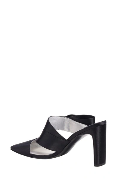 Shop Kate Spade Bianca Pointed Toe Pump In Black/ Clear