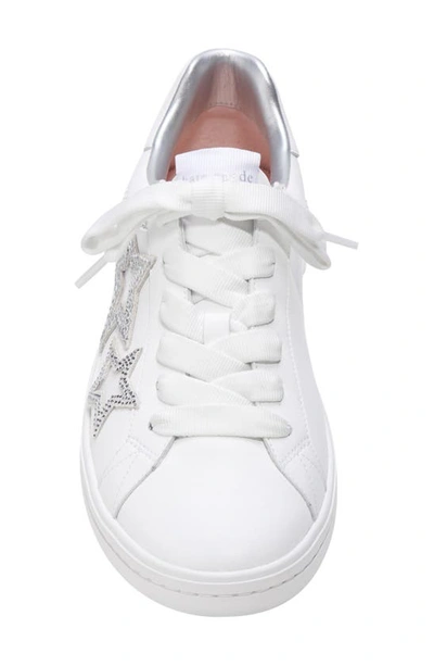 Shop Kate Spade Starlight Sneaker In True White