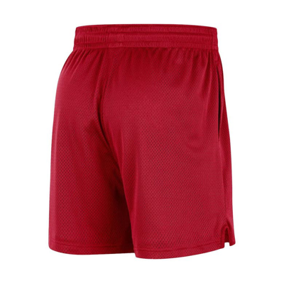 Shop Nike Unisex  Red Chicago Bulls Warm Up Performance Practice Shorts