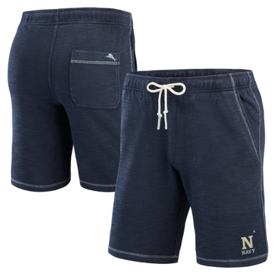 Shop Tommy Bahama Navy Navy Midshipmen Tobago Bay Tri-blend Shorts