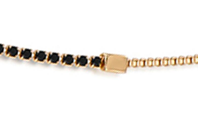 Ettika Box Chain Choker Necklace In Black