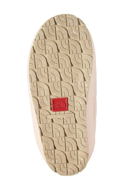 Shop The North Face Thermoball™ Water Repellent Traction V Mule In Sand Pink/ Gardenia White