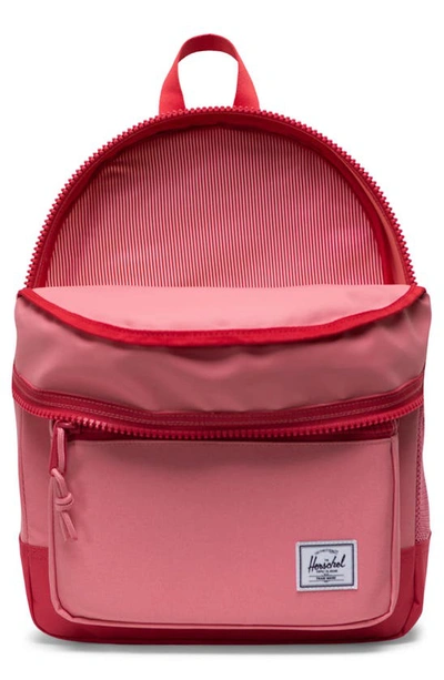 Shop Herschel Supply Co Kids' Heritage Recycled Polyester Backpack In Flamingo Plume/ Winterberry