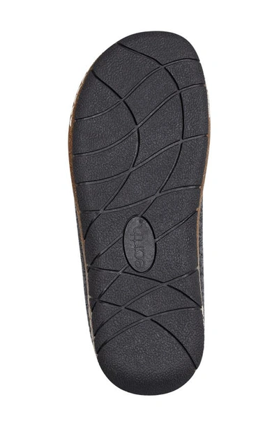 Earth Elya Faux Fur Clog In Grey