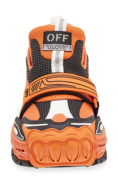 Shop Off-white Glove Slip-on Sneaker In Orange Black