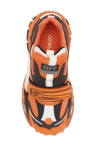 Shop Off-white Glove Slip-on Sneaker In Orange Black