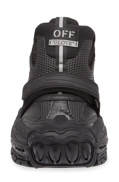 Shop Off-white Glove Slip-on Sneaker In Black Black