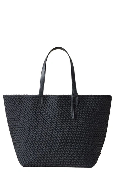 Shop Naghedi Large Jet-setter Tote In Onyx
