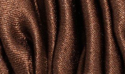 L Erickson Super Scrunch Silk Charmeuse Barrette In Silk Charmeuse Sable