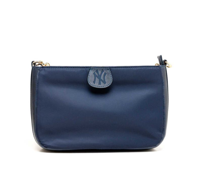 Shop Lusso New York Yankees Rianna Multi Pouchette Bag In Navy