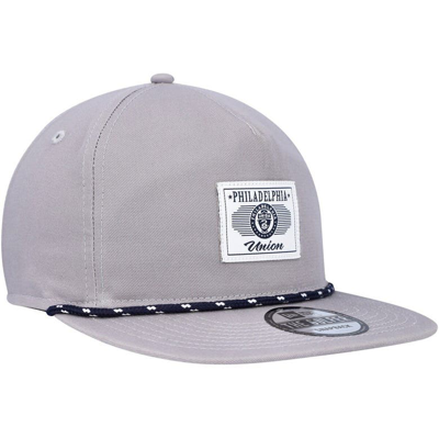 Shop New Era Gray Philadelphia Union Patch Golfer Adjustable Hat