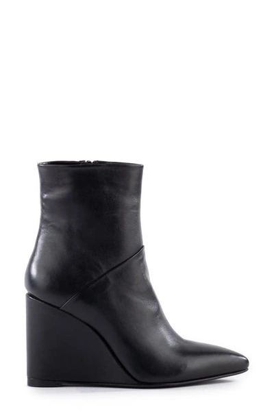Shop Seychelles Only Girl Pointed Toe Wedge Bootie In Black