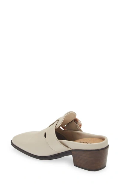 Shop Naot Choice Mule In Soft Ivory Leather