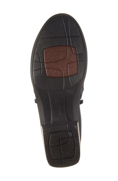 Naot Autan Zip Loafer In Soft Ink Leather