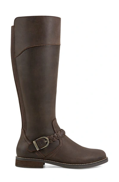 Earth Mira Knee High Boot In Dark Brown
