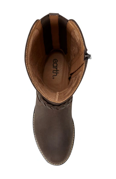 Shop Earth ® Mira Knee High Boot In Dark Brown