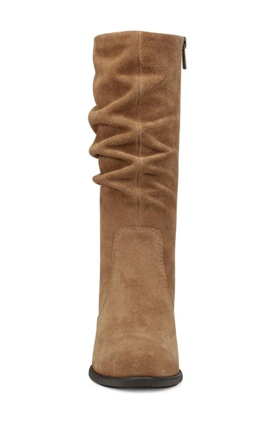 Earth Women's Vine Narrow Calf Block Heel Boots In New Sella