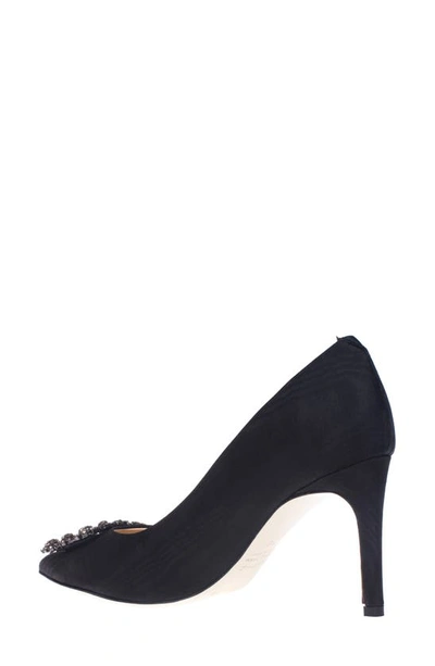 Shop Ron White Demi Weatherproof Pointed Toe Pump In Onyx