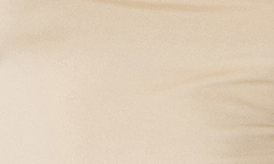 Edikted Dana Gathered Bateau Neck Long Sleeve Crop Top In Cream
