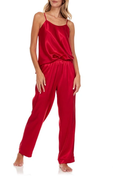 Shop Flora Nikrooz Jami Jacquard Camisole Pajamas In Apple