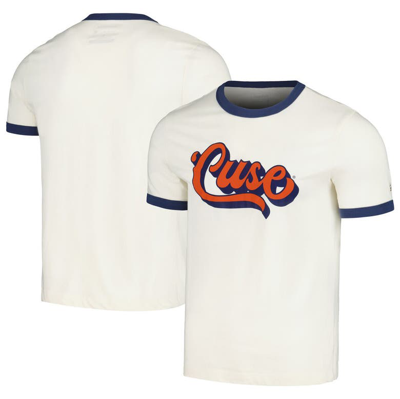 Shop Homefield Cream Syracuse Orange "'cuse" Ringer T-shirt