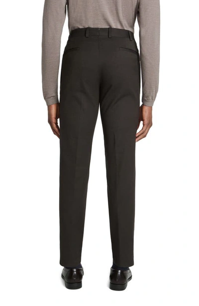 Shop Jack Victor Palmer Stretch Cotton & Wool Pants In Taupe