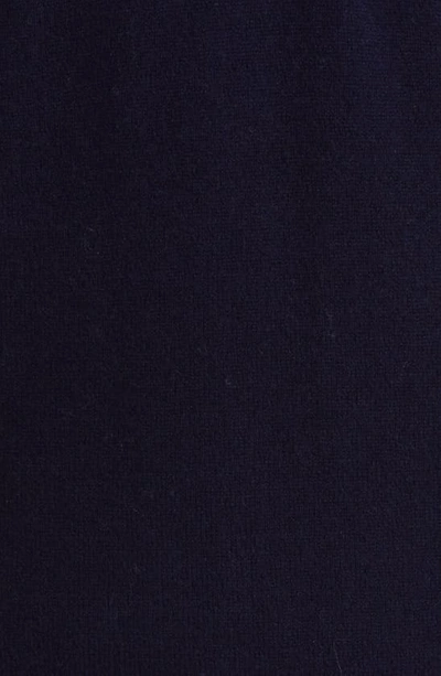 Lorenzo Uomo Tipped Merino Wool Sweater In Navy