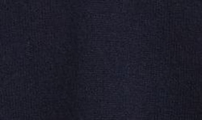 Lorenzo Uomo Tipped Merino Wool Sweater In Navy